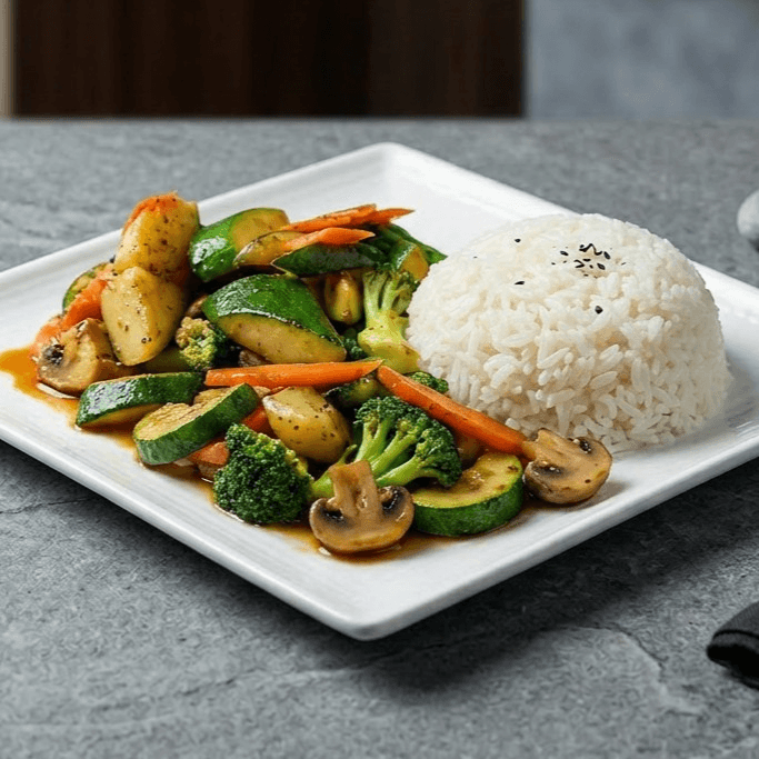 Vegetable Hibachi (Lunch)
