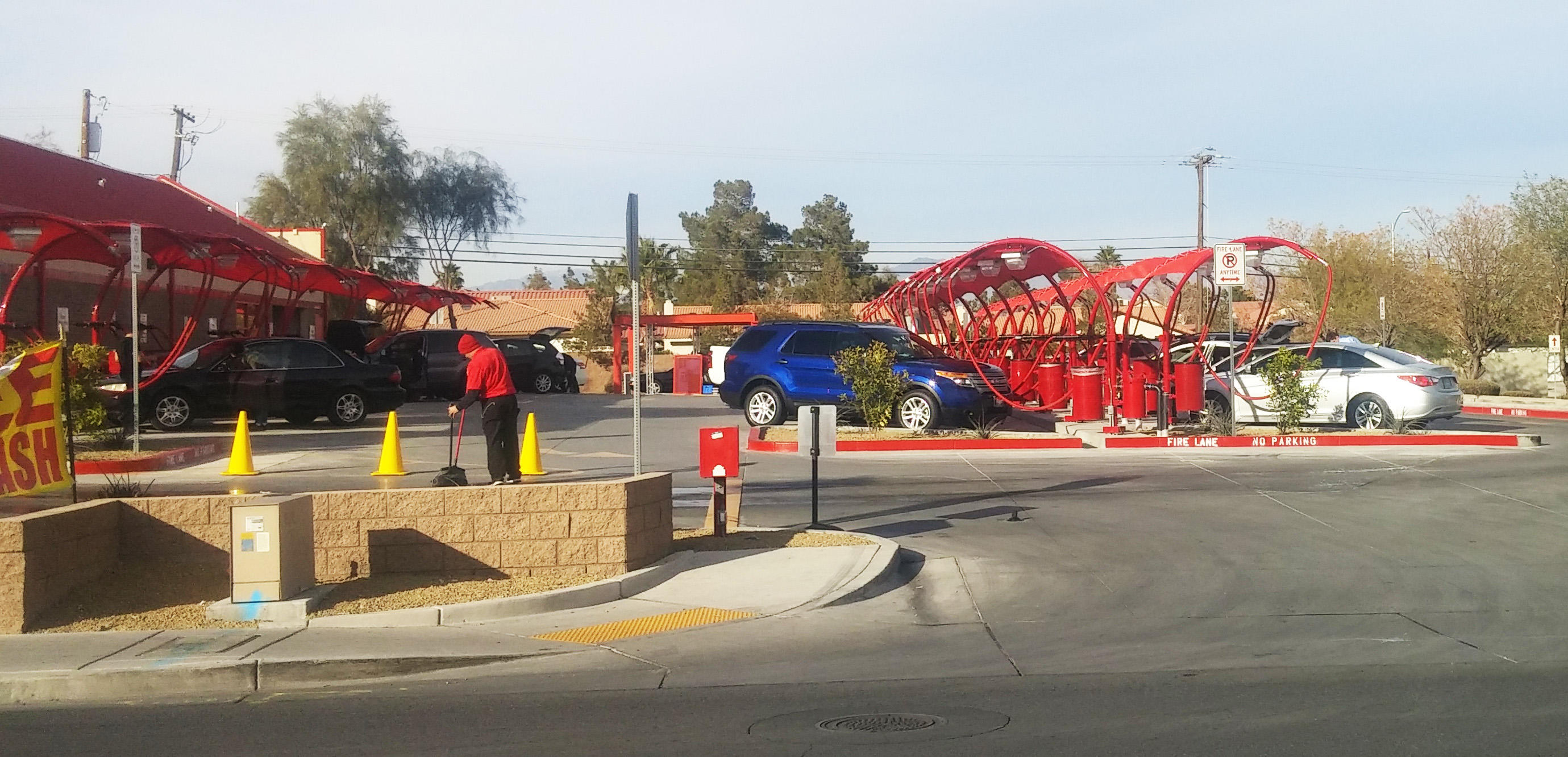 Upper Image Car Wash Photo