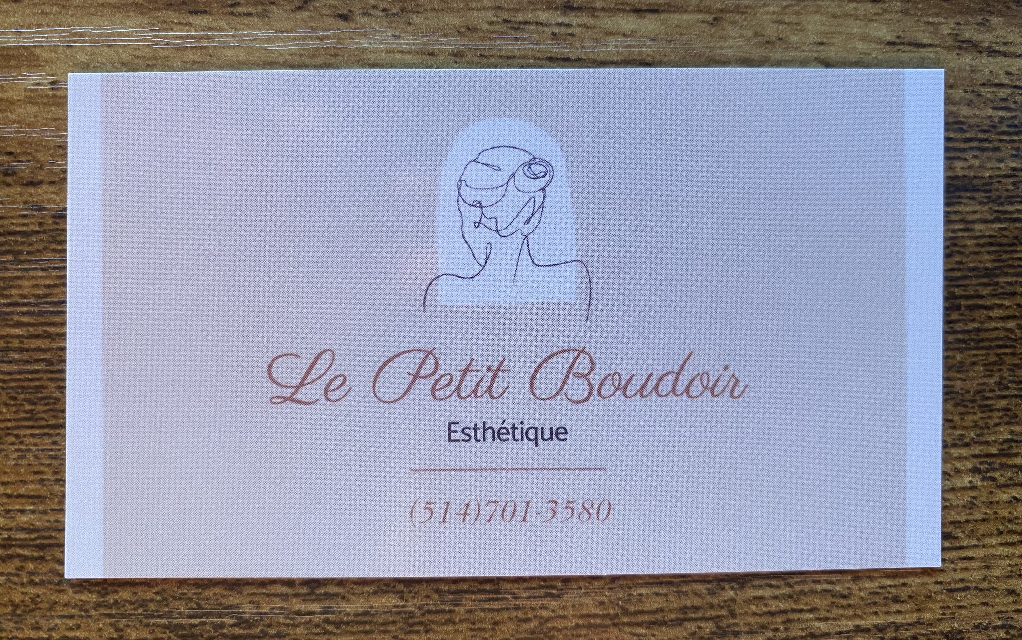 Le Petit Boudoir - Soin du visage, Esthétique