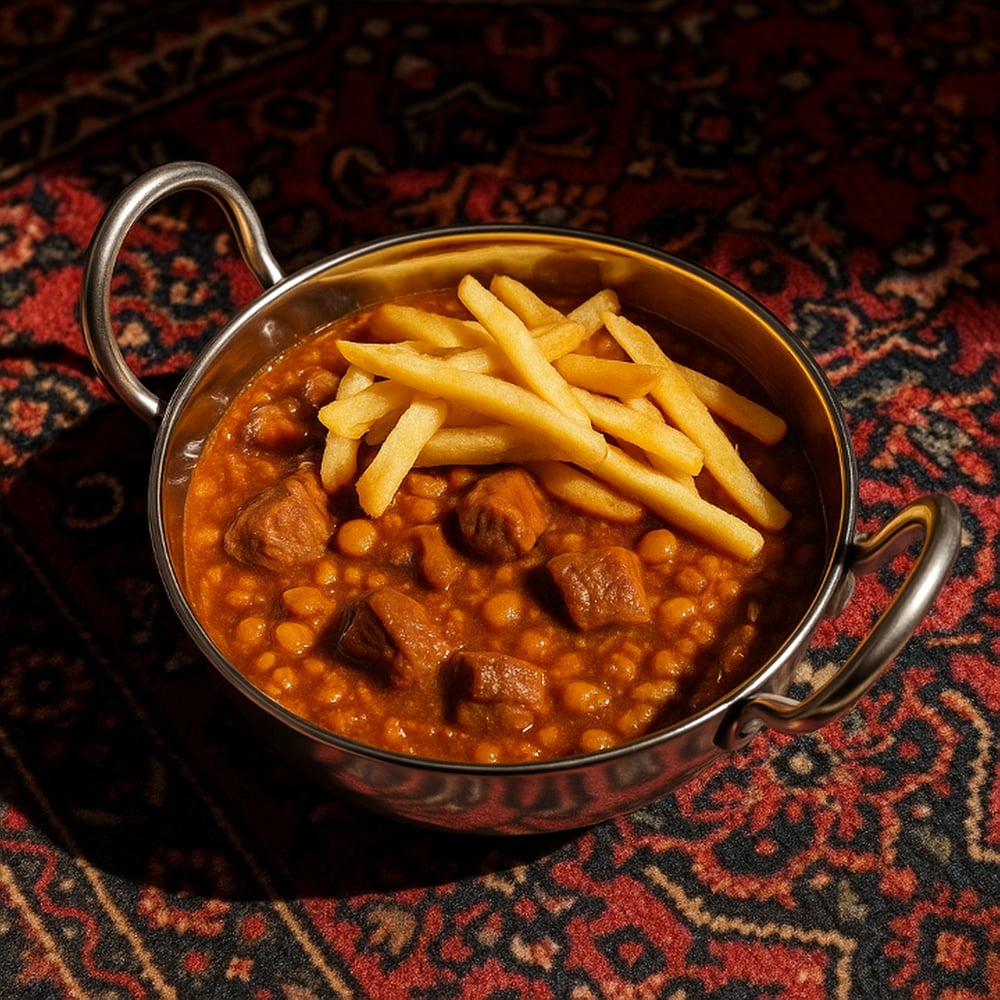 Gheymeh Sibzamini (قیمه سیب زمینی)