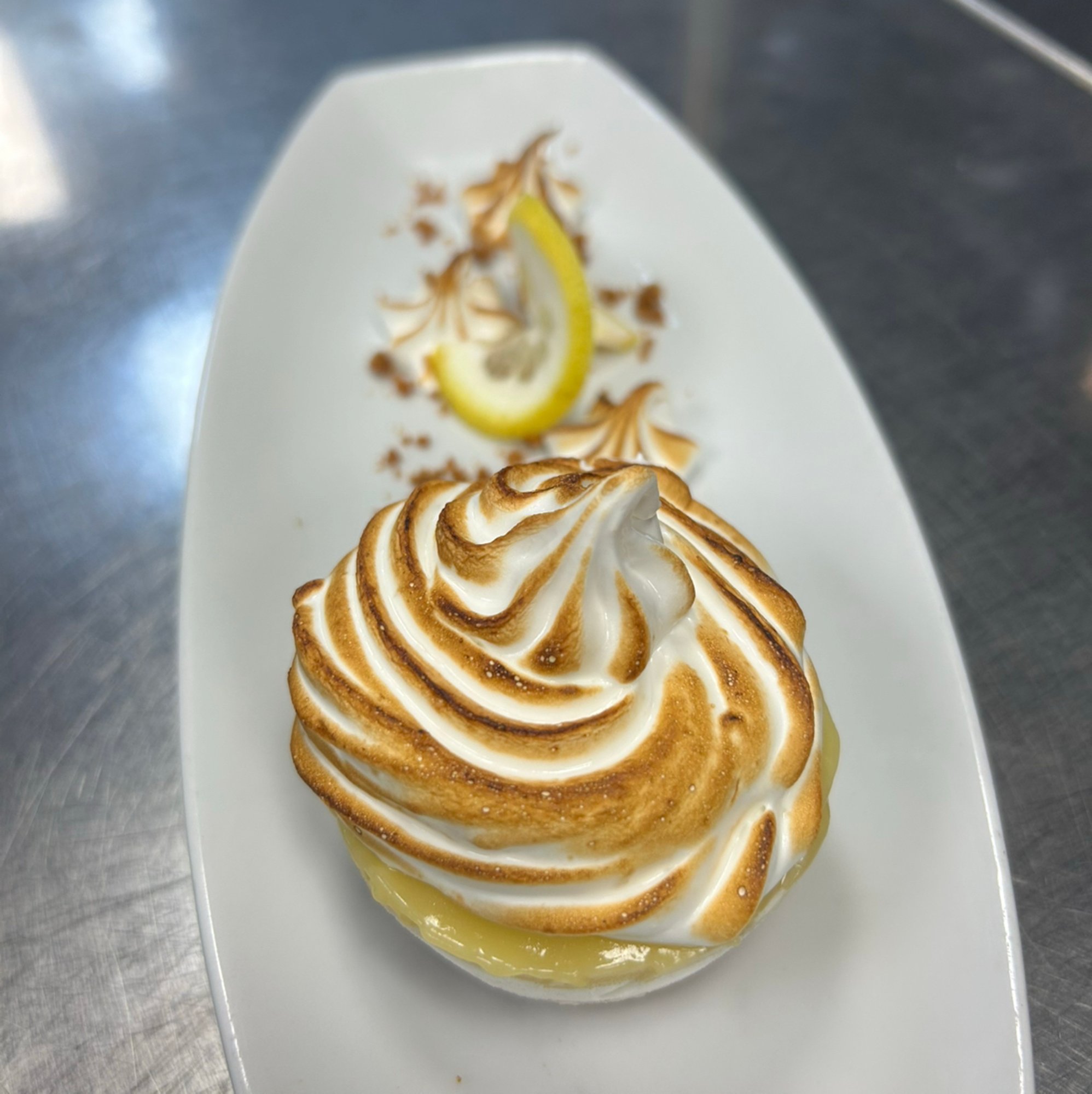 Lemon Meringue Ice Cream Pie