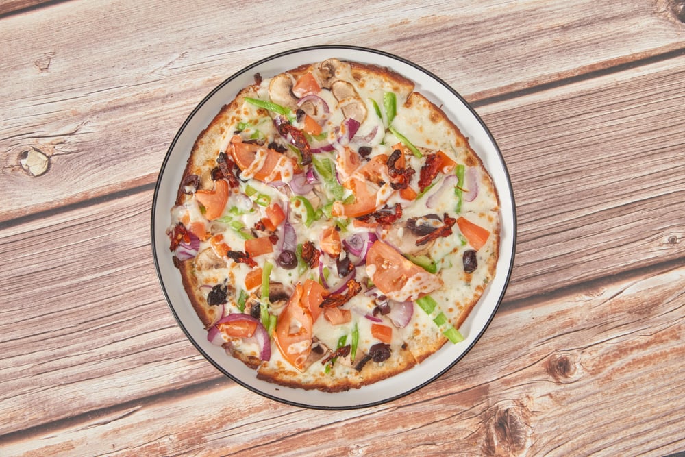 The Vegetarian Pizza