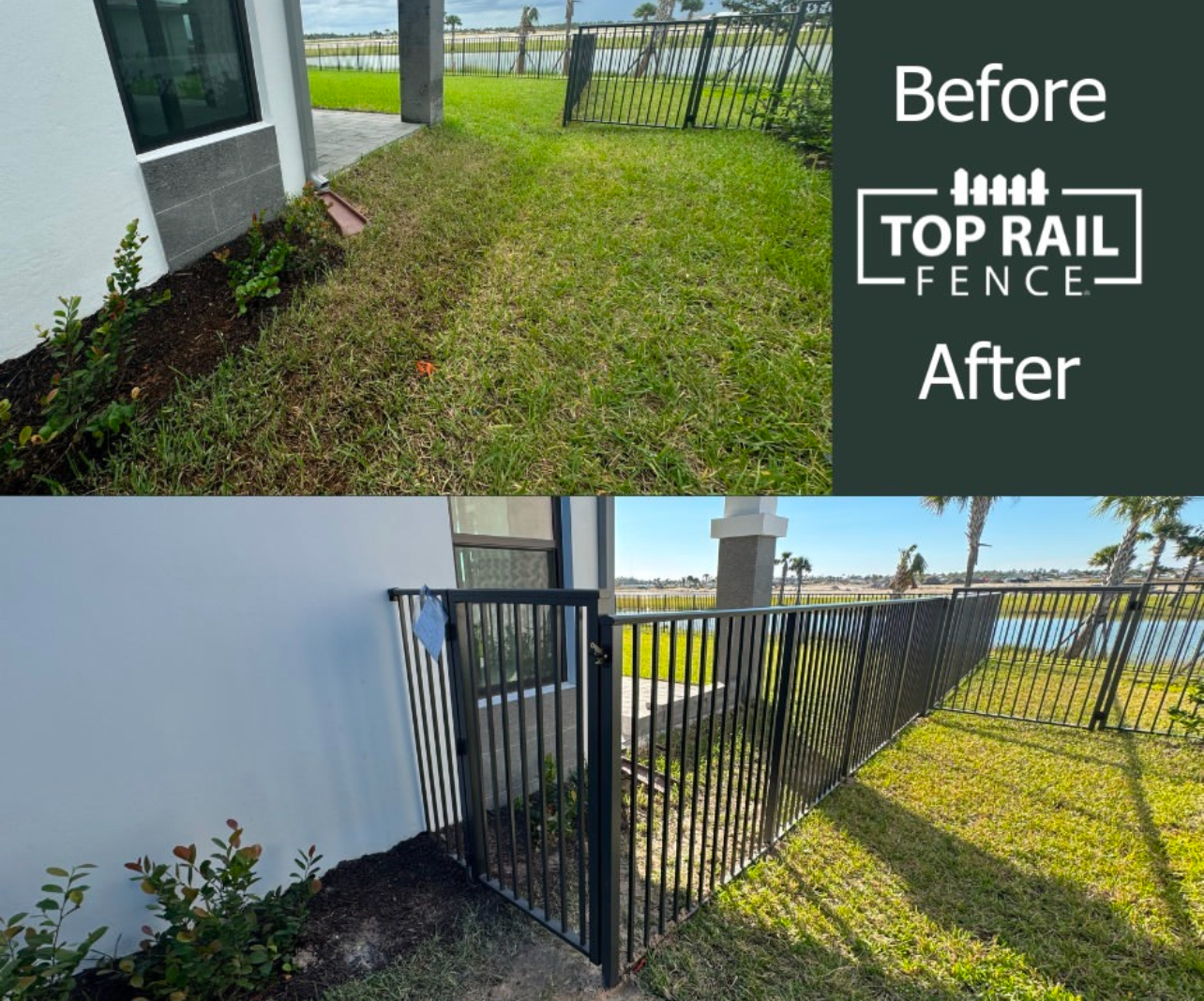 Top Rail Fence Pompano Beach Image