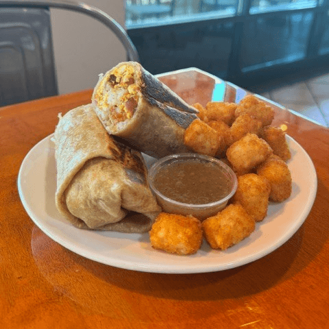 Loaded Breakfast Burrito