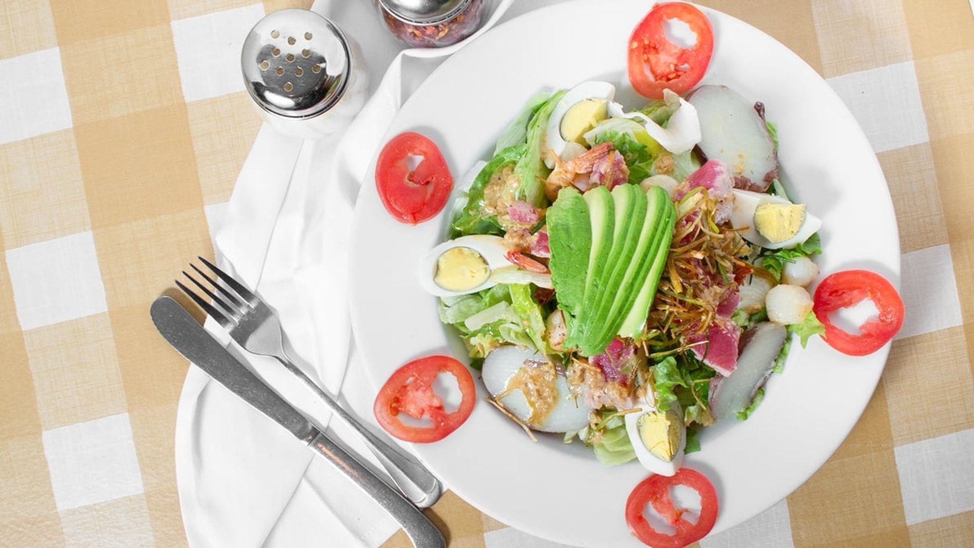 Seafood Nicoise Salad