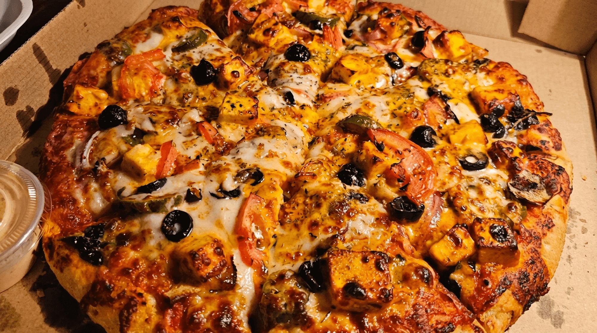 Gluten-Free Paneer Pizza