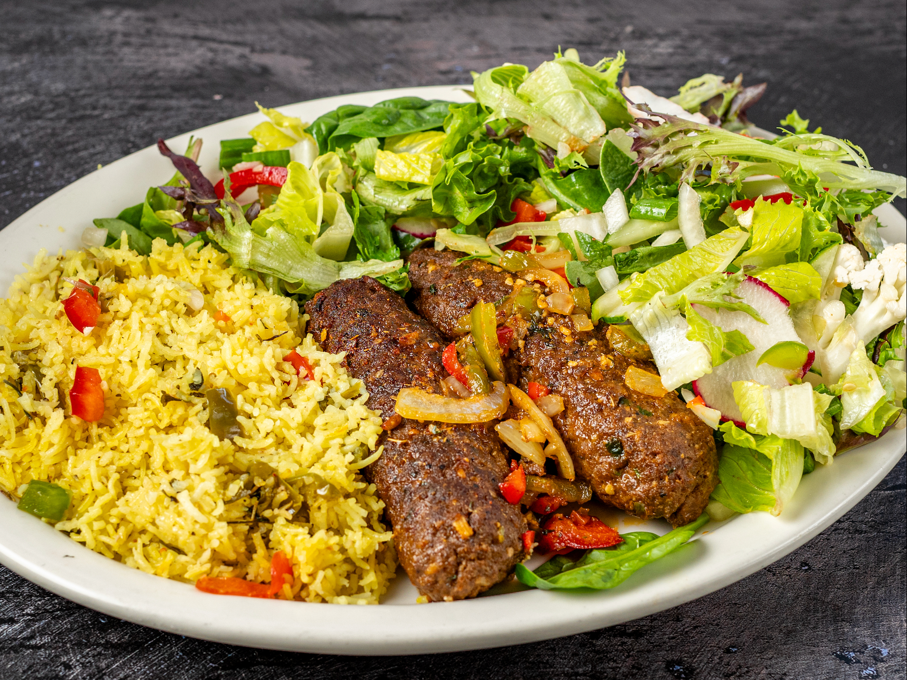 Sheesh Kabob Platter