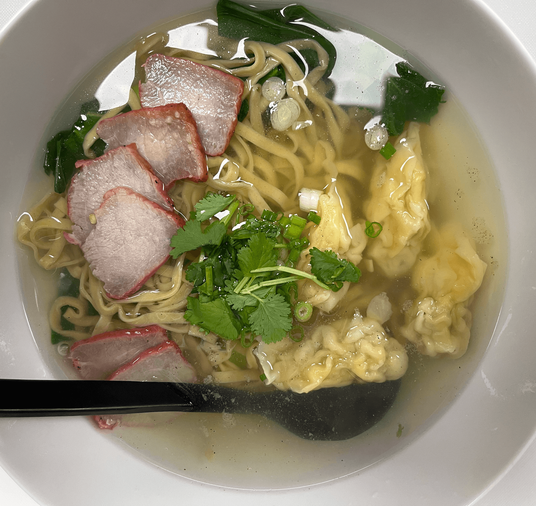Wonton Egg Noodle Soup