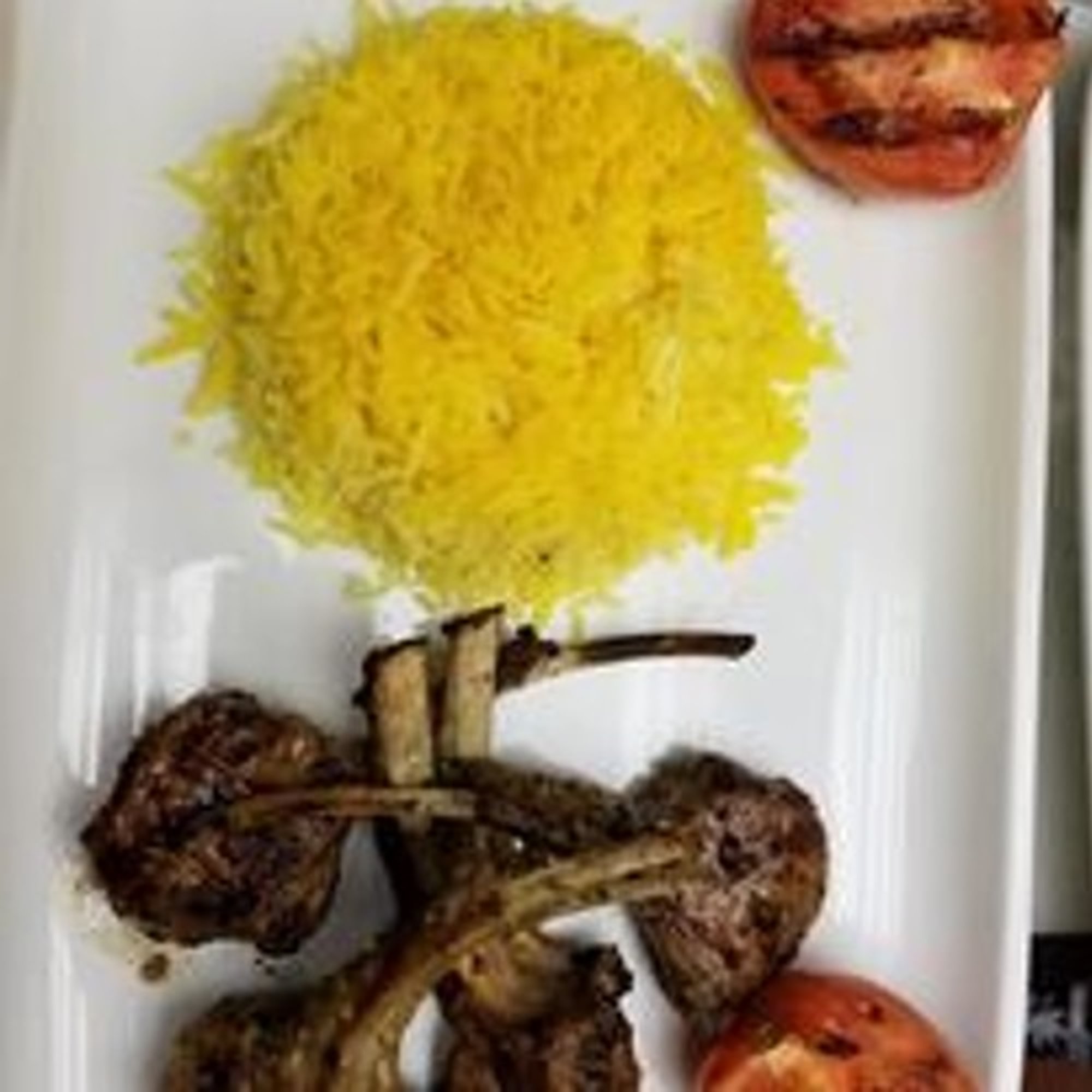 Lamb Chop Meal Platter