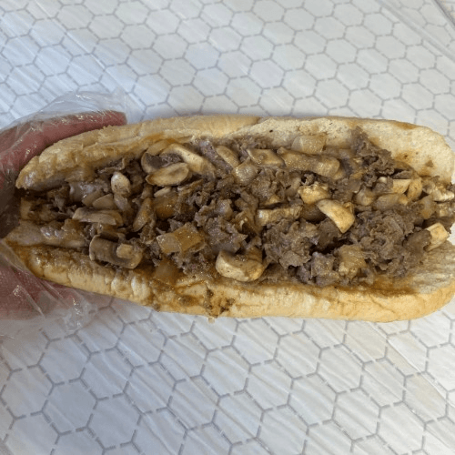 Mushroom Cheese Steak