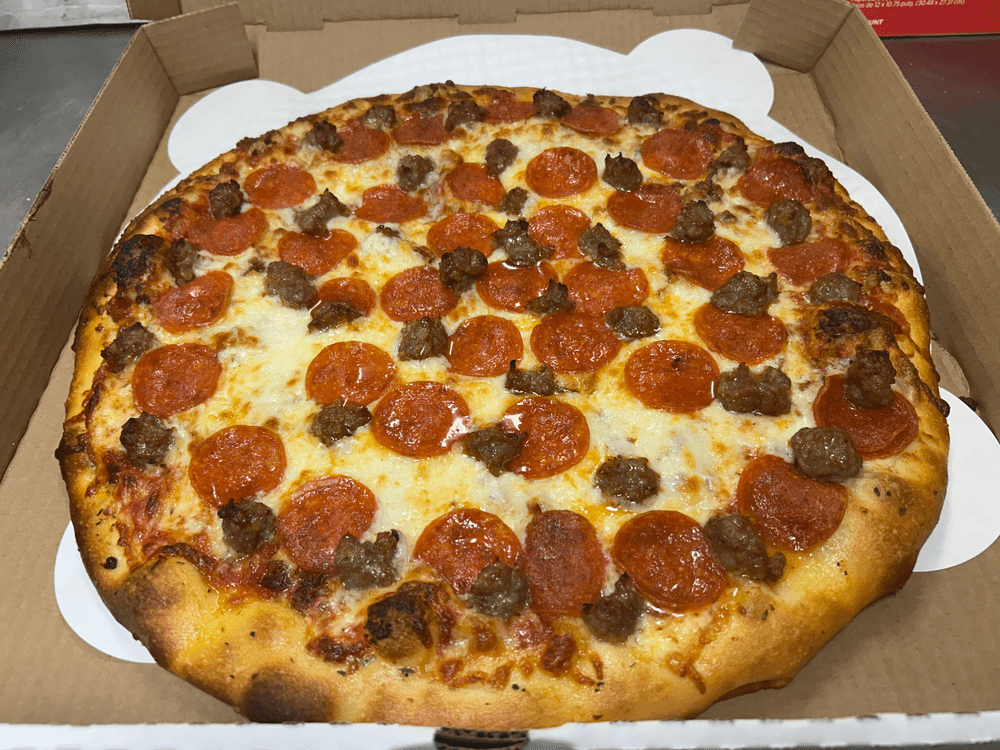 Roof Monkey Roofing MEAT LOVERS PIZZA