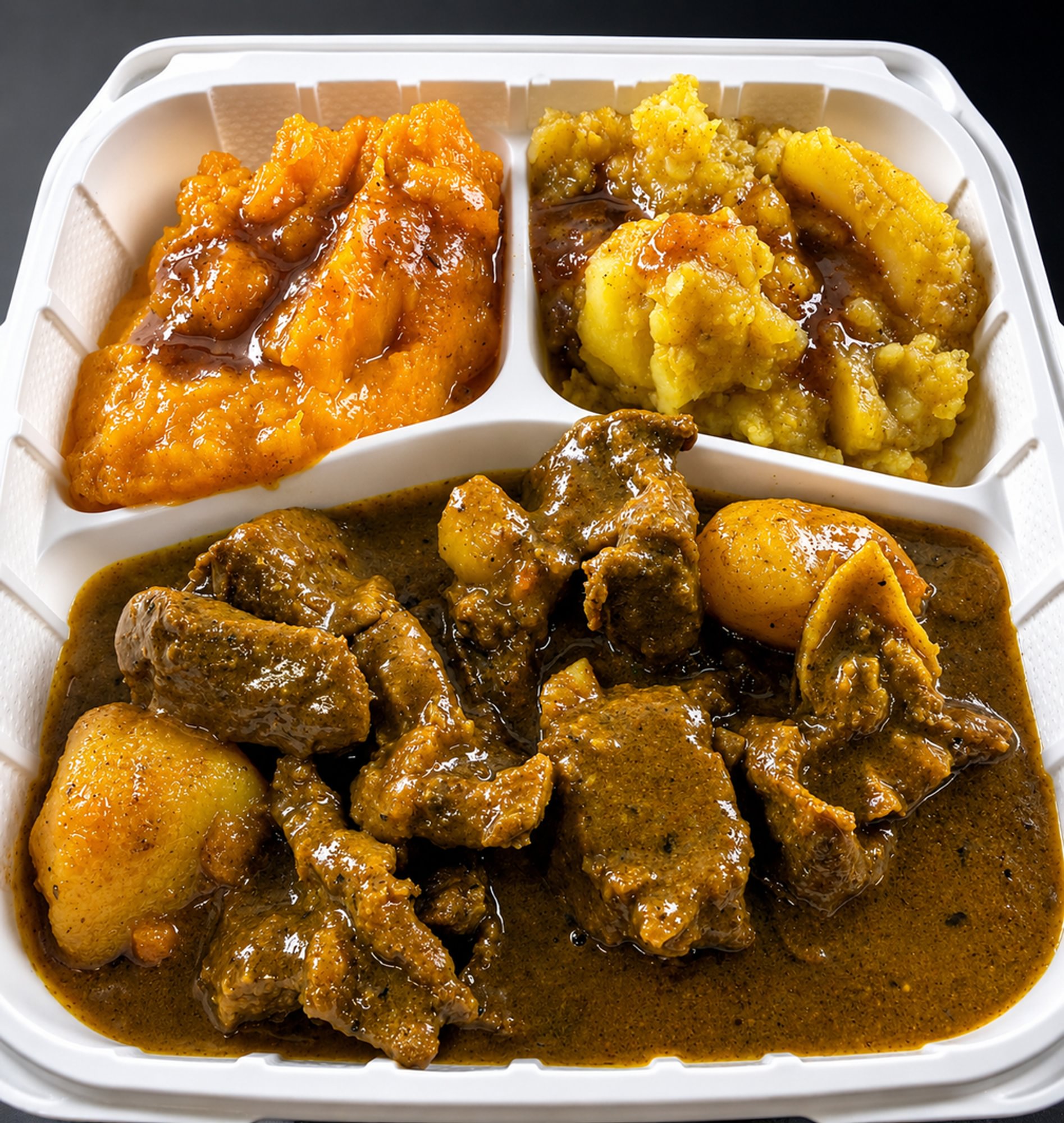 Curry Goat Roti