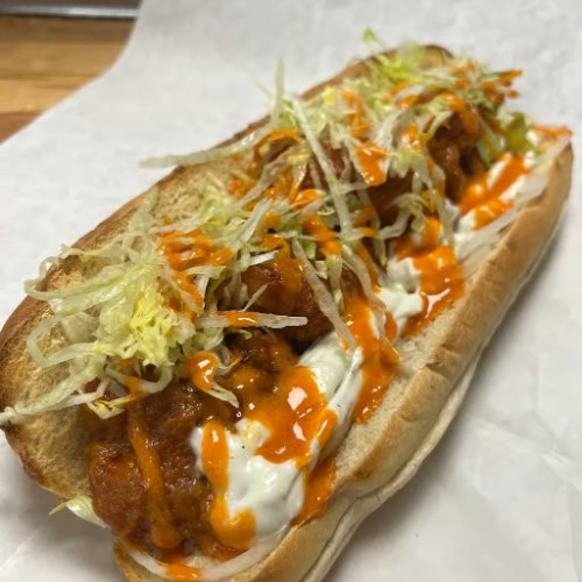 (Sm) Buffalo Chicken Grinder