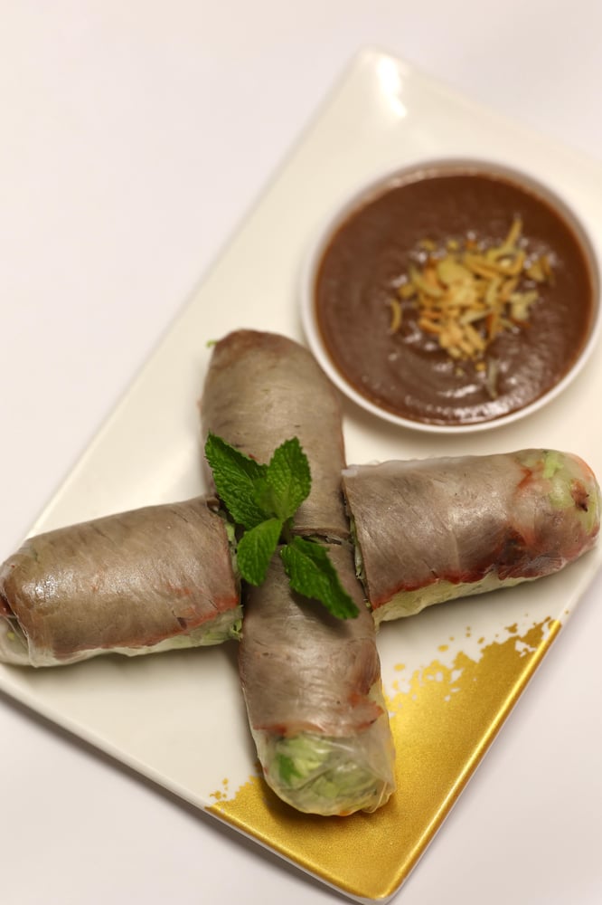BBQ Pork Spring Roll