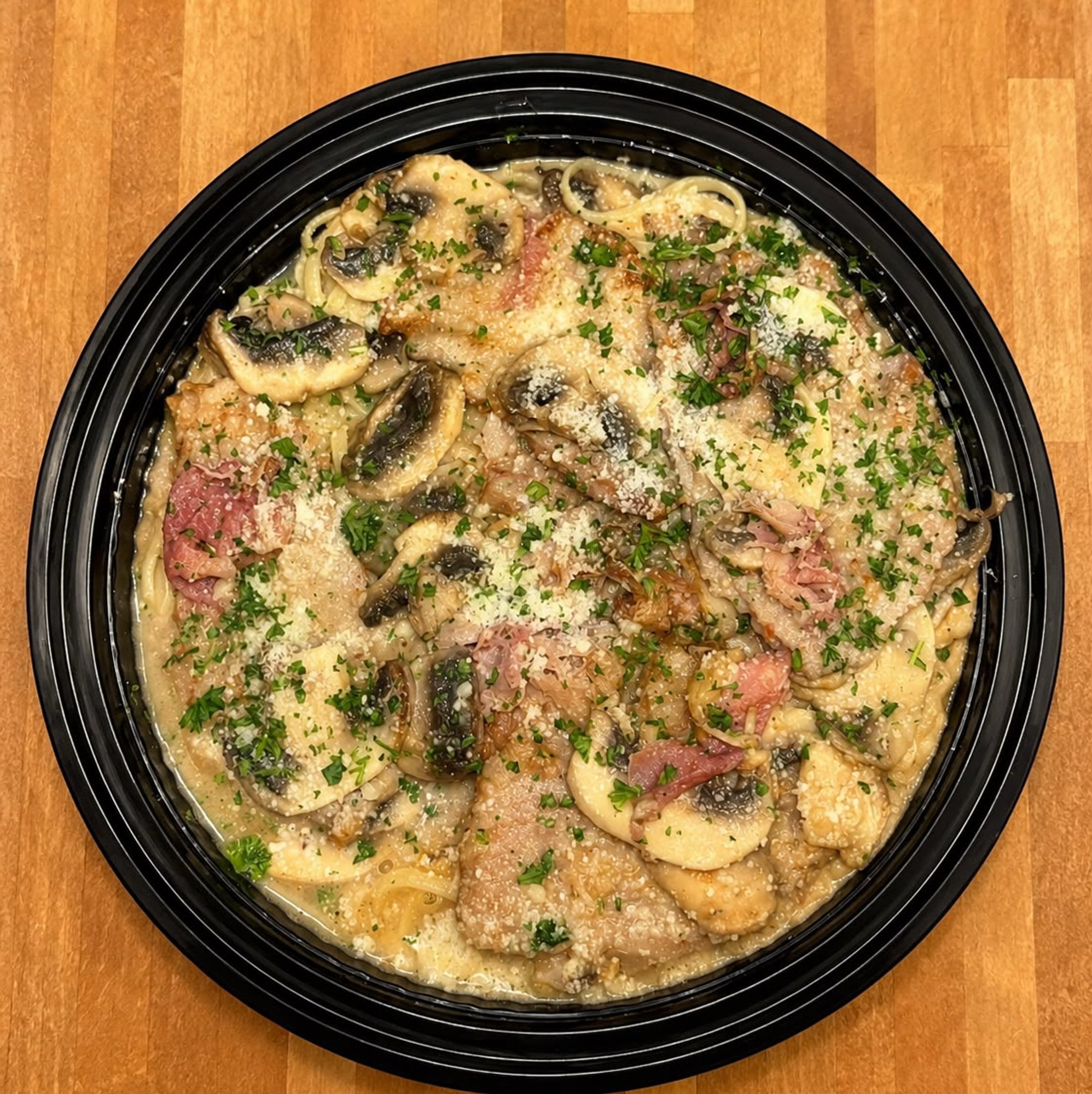 Veal Marsala Pasta
