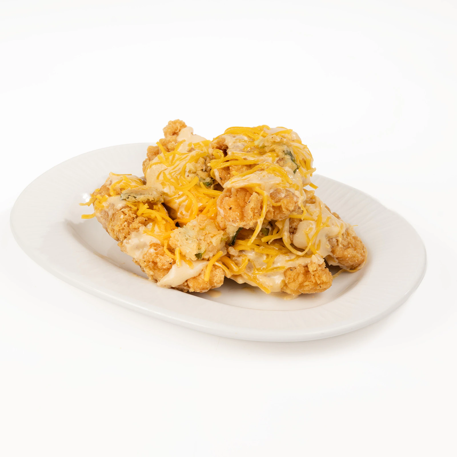 Roasted Jalapeño-Cheddar Chicken Strips