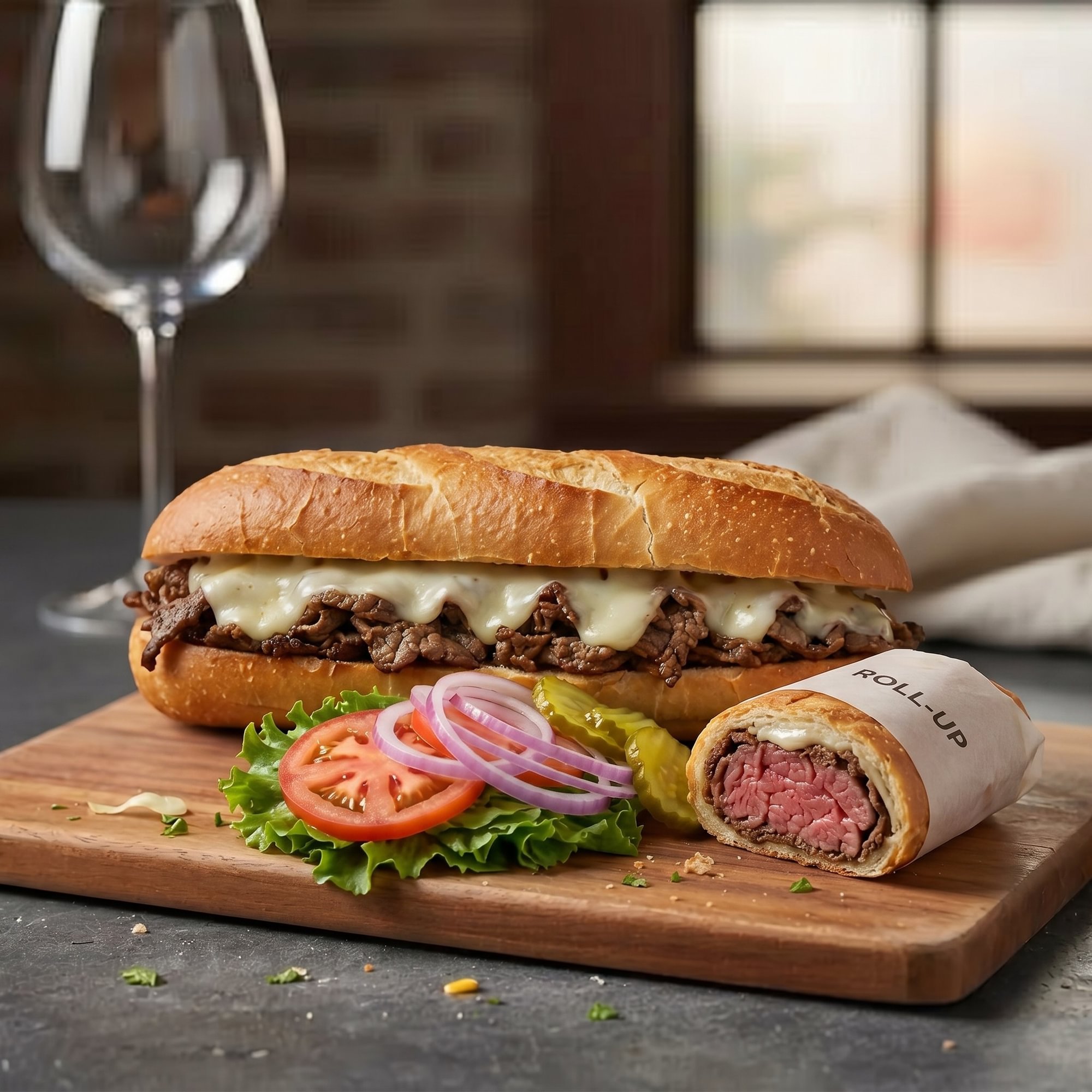 Steak and Cheese Sub