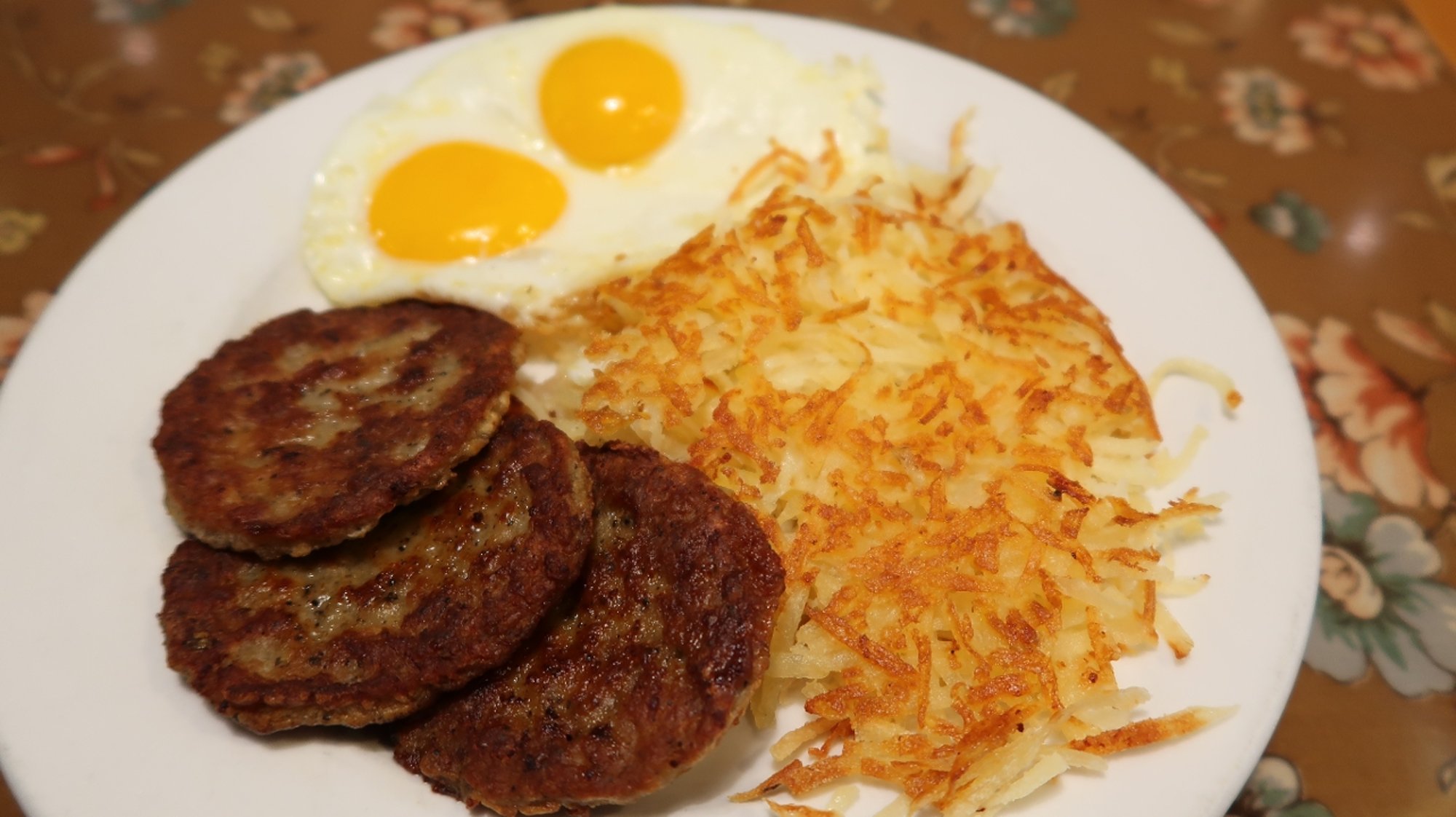 Sausage & 2 Eggs