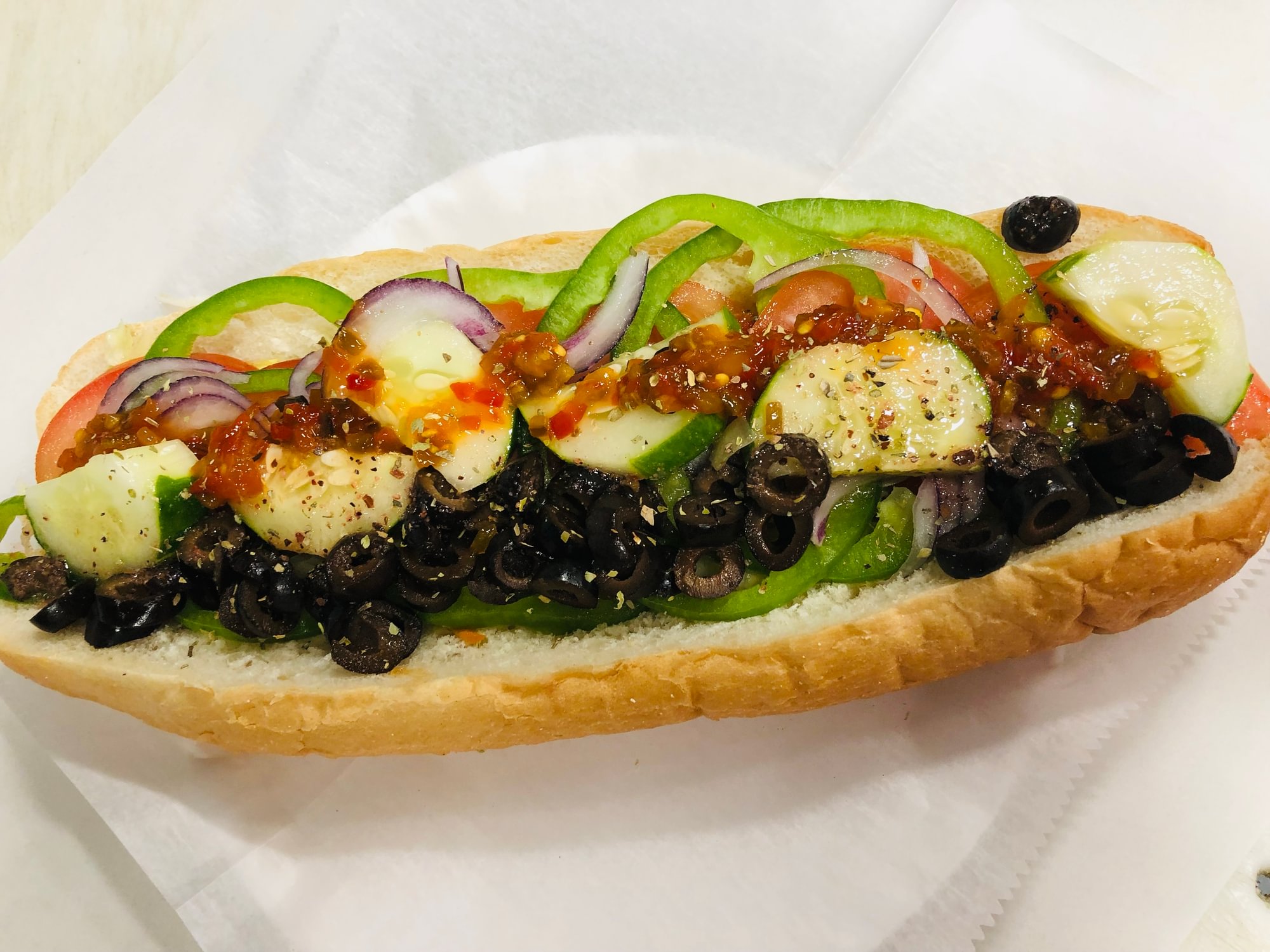 Cold Veggie Sub