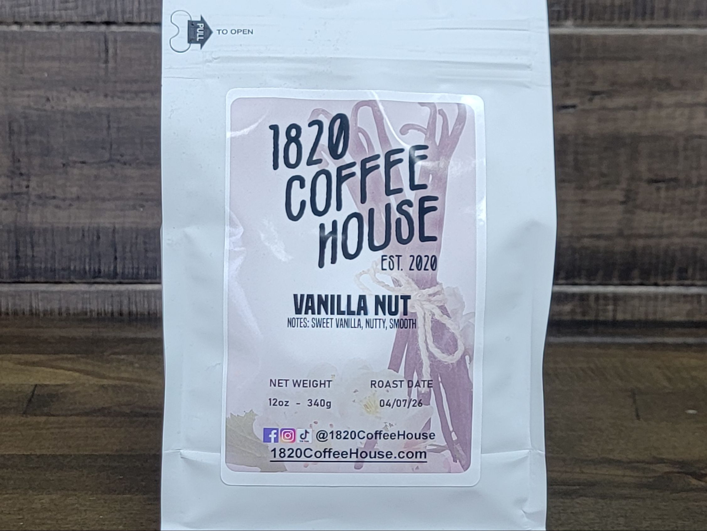 Vanilla Nut | 12 oz Bag