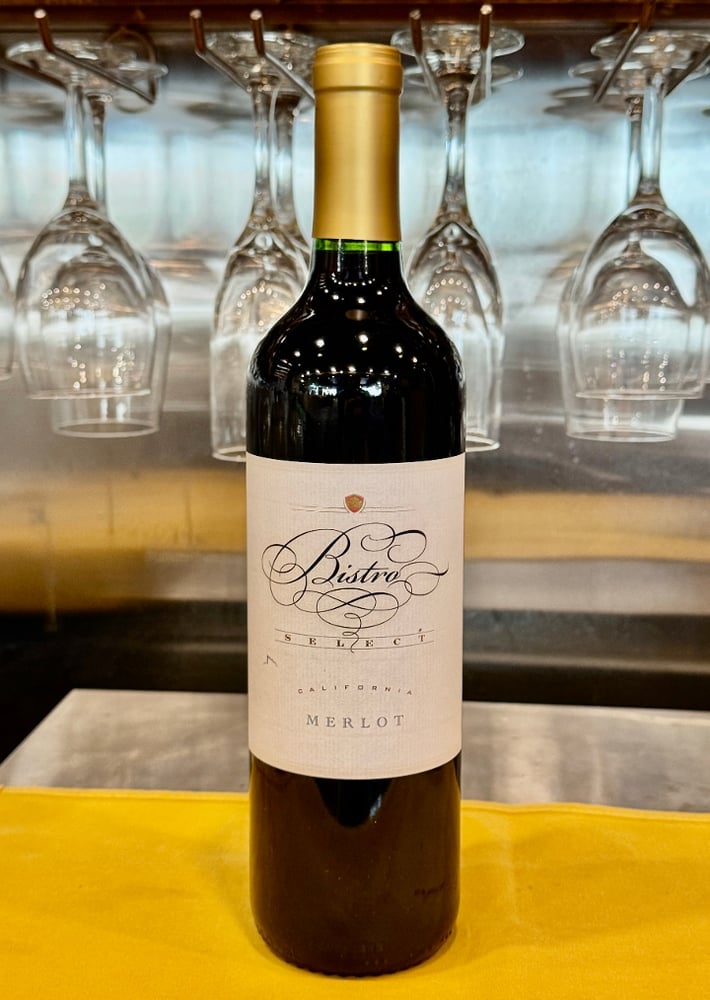 Bottle Merlot