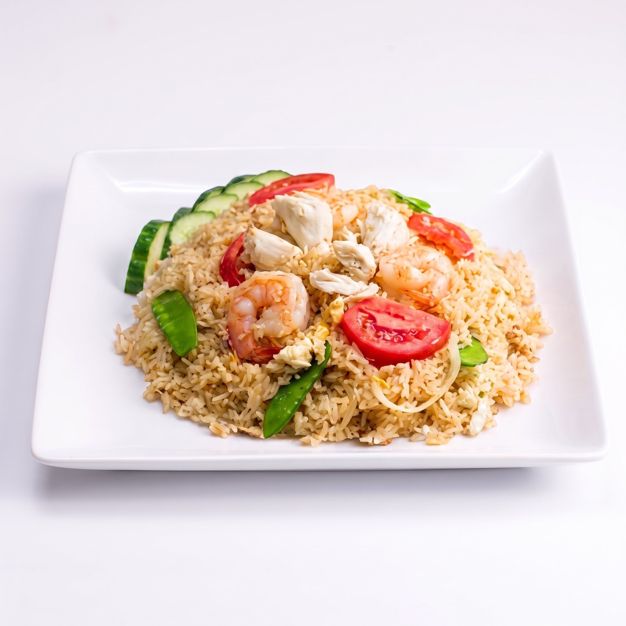 Crab & Shrimp Fried Rice ข้าวผัดปูกุ้ง