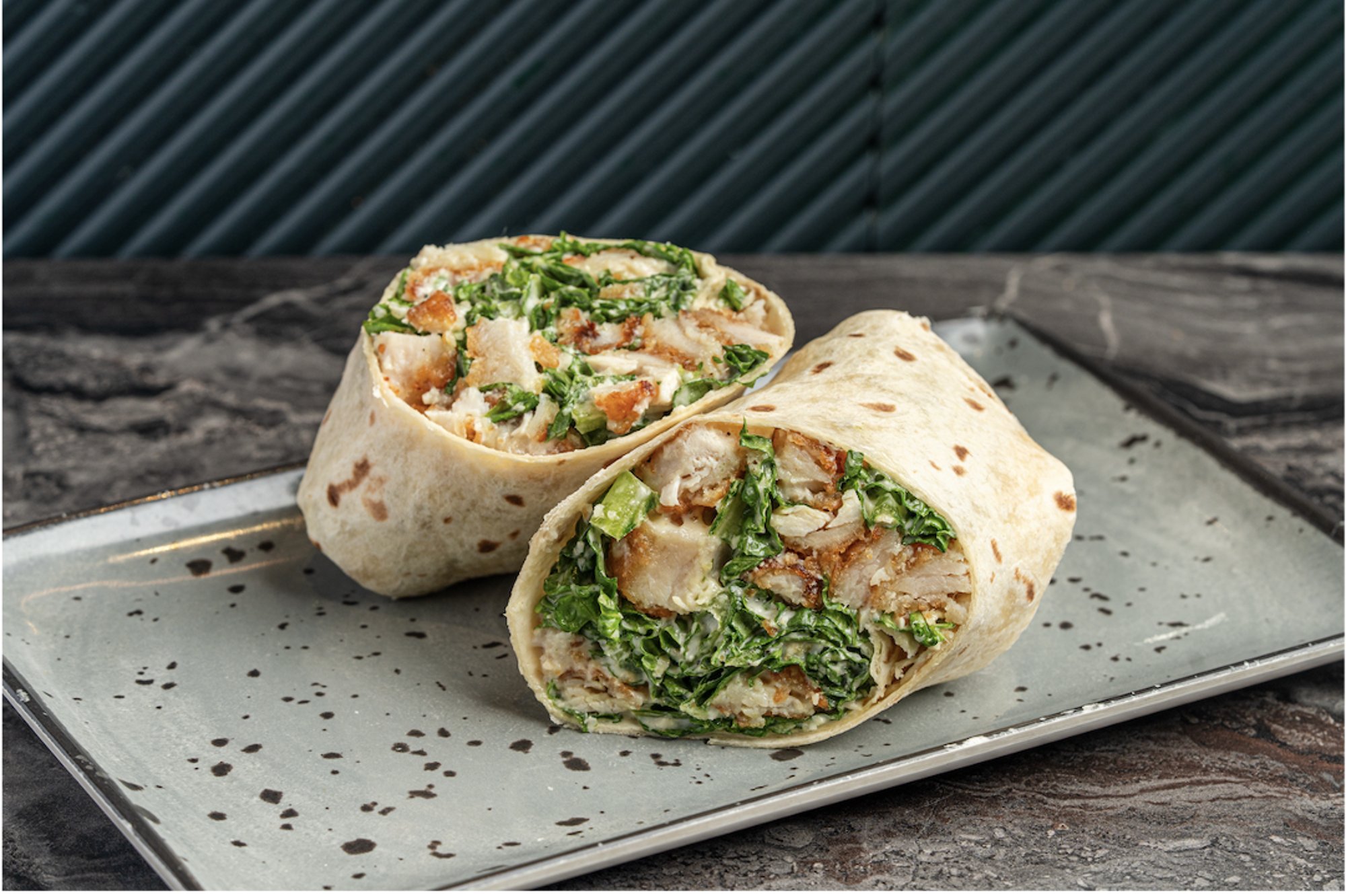 The Crispy Chicken Caesar Wrap