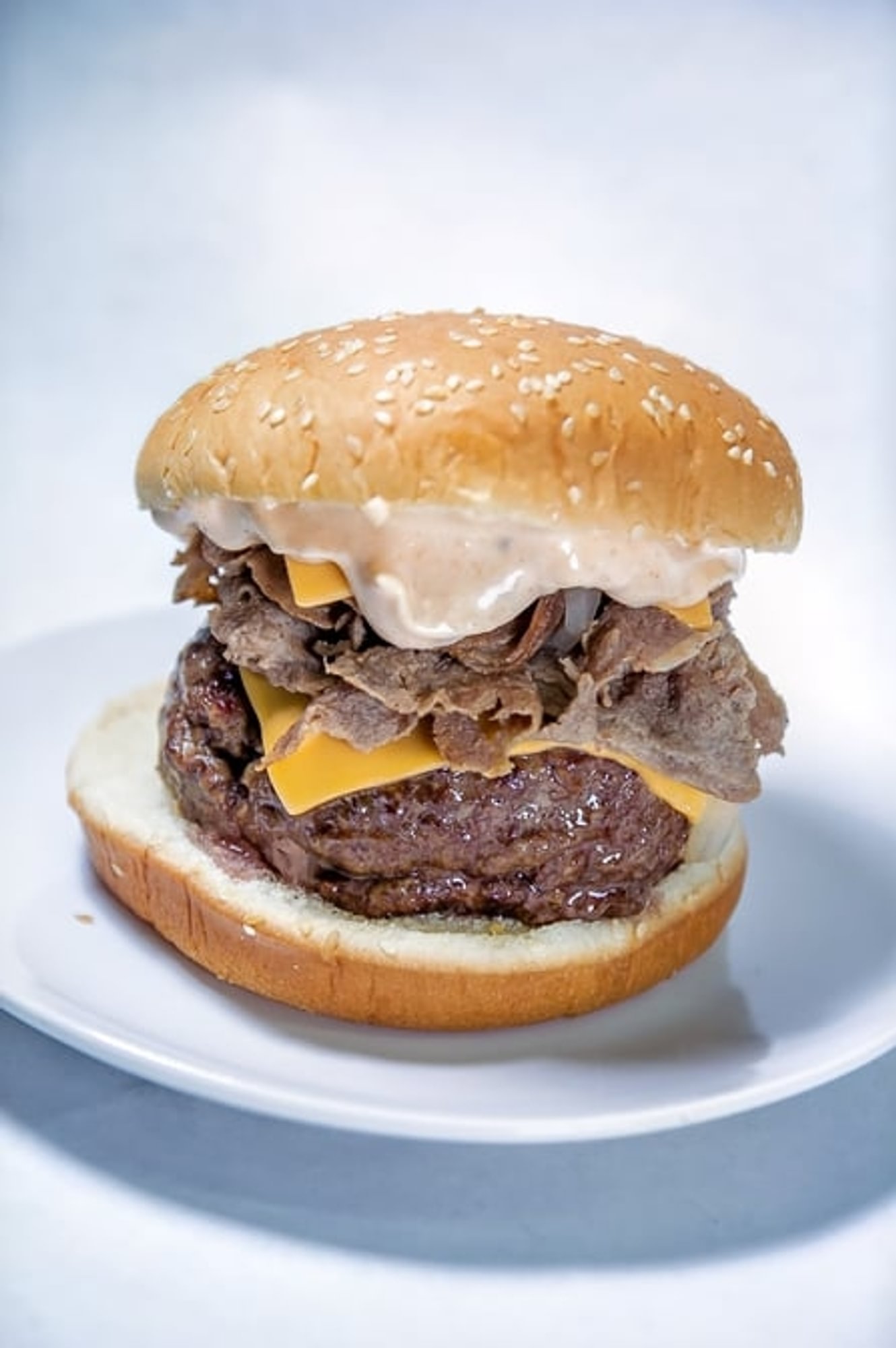 Cheese Steak Burger