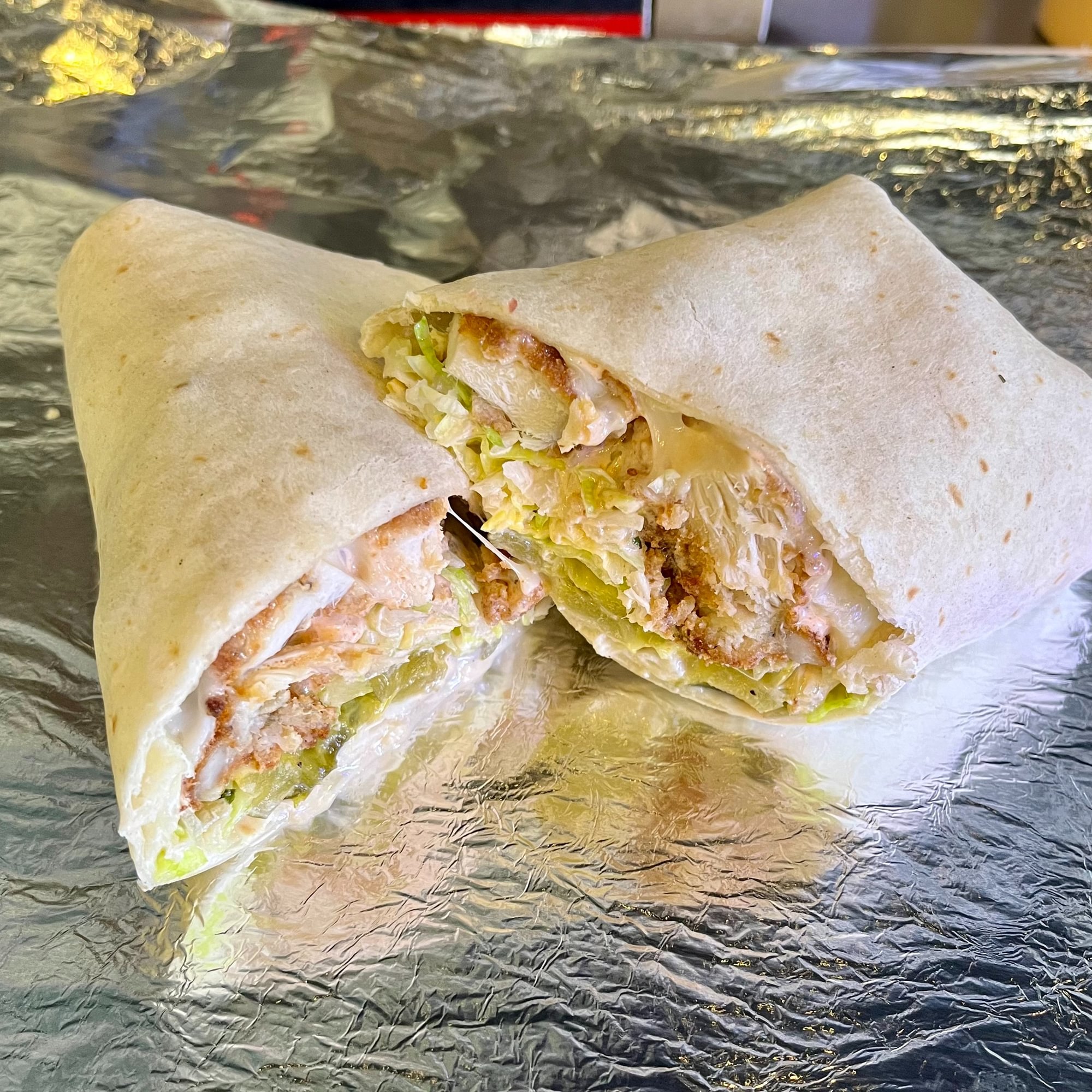 Spicy Chicken Wrap