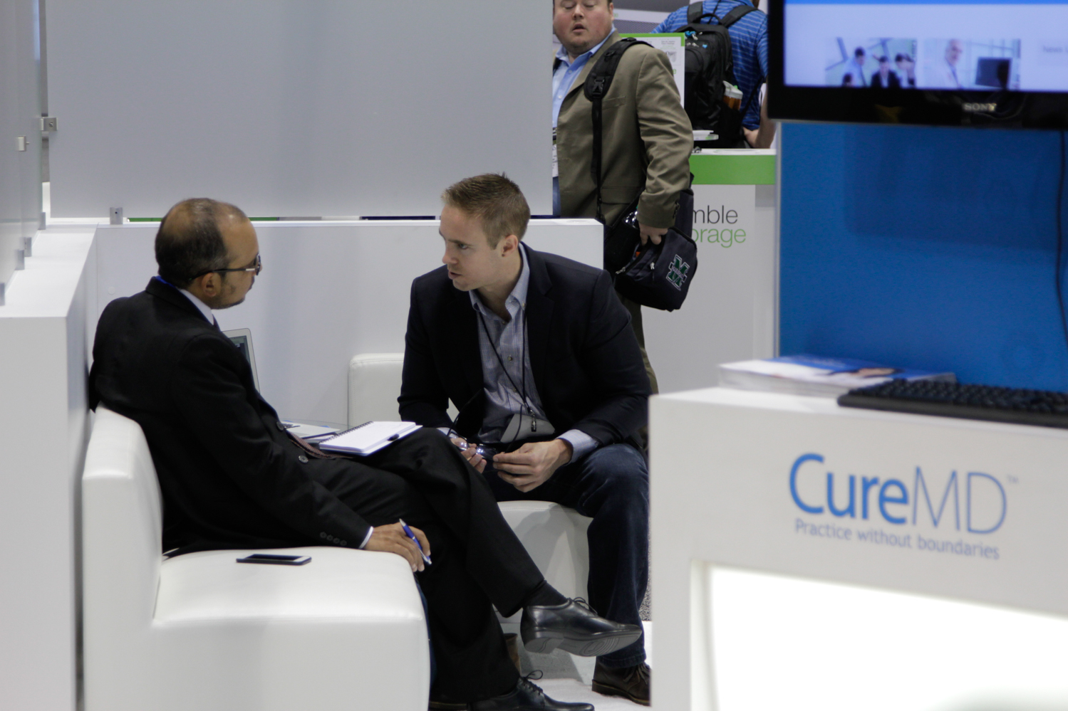 CureMD Team at HIMSS 2015
