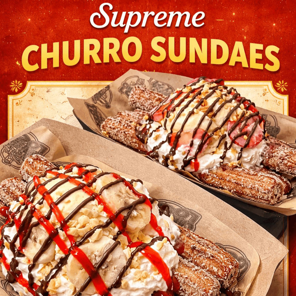 Churro Sundae