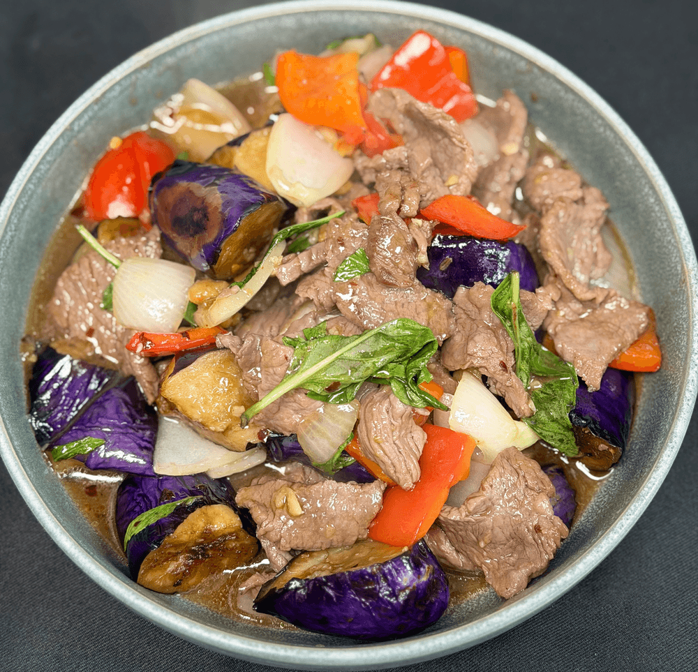 Pad Makuer (Eggplant)