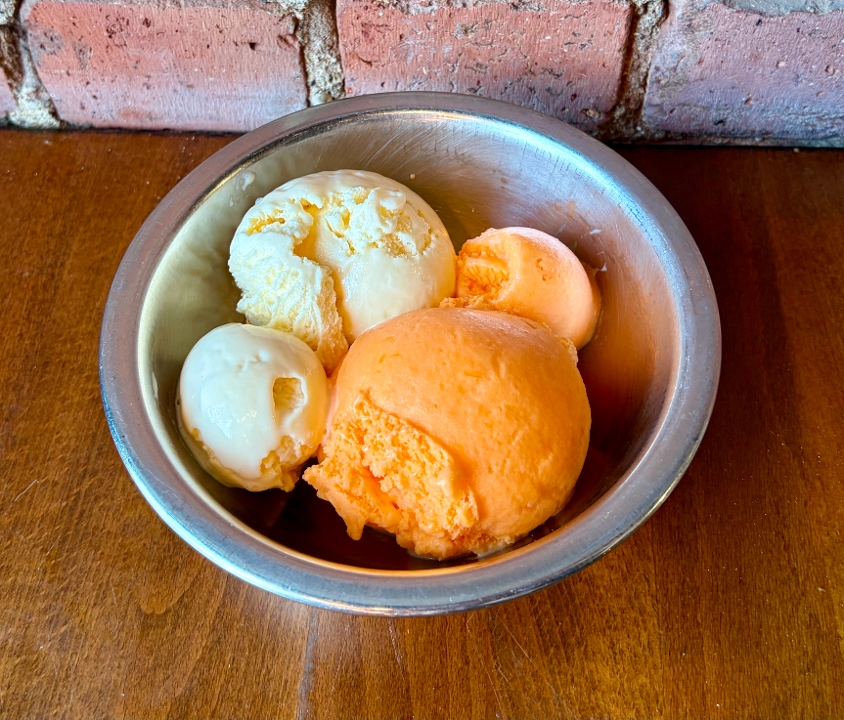 Orange Sherbet & Vanilla