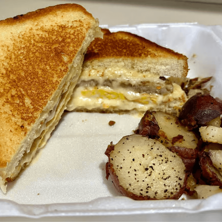 Breakfast Grilled Cheese Sandwich