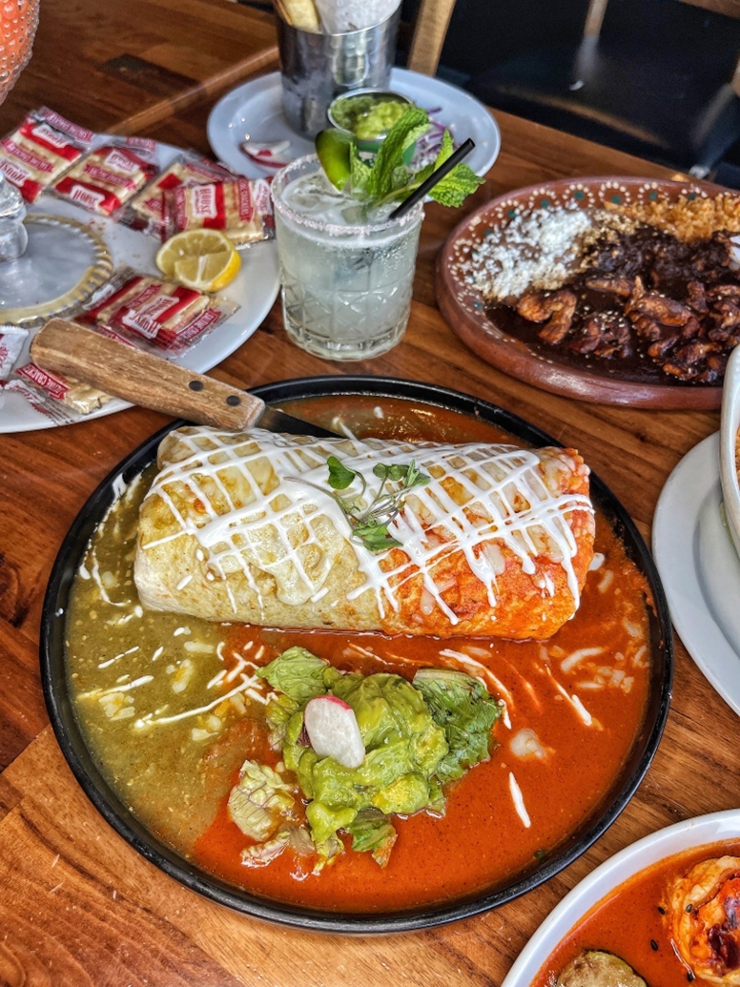 Wet Burrito Plate