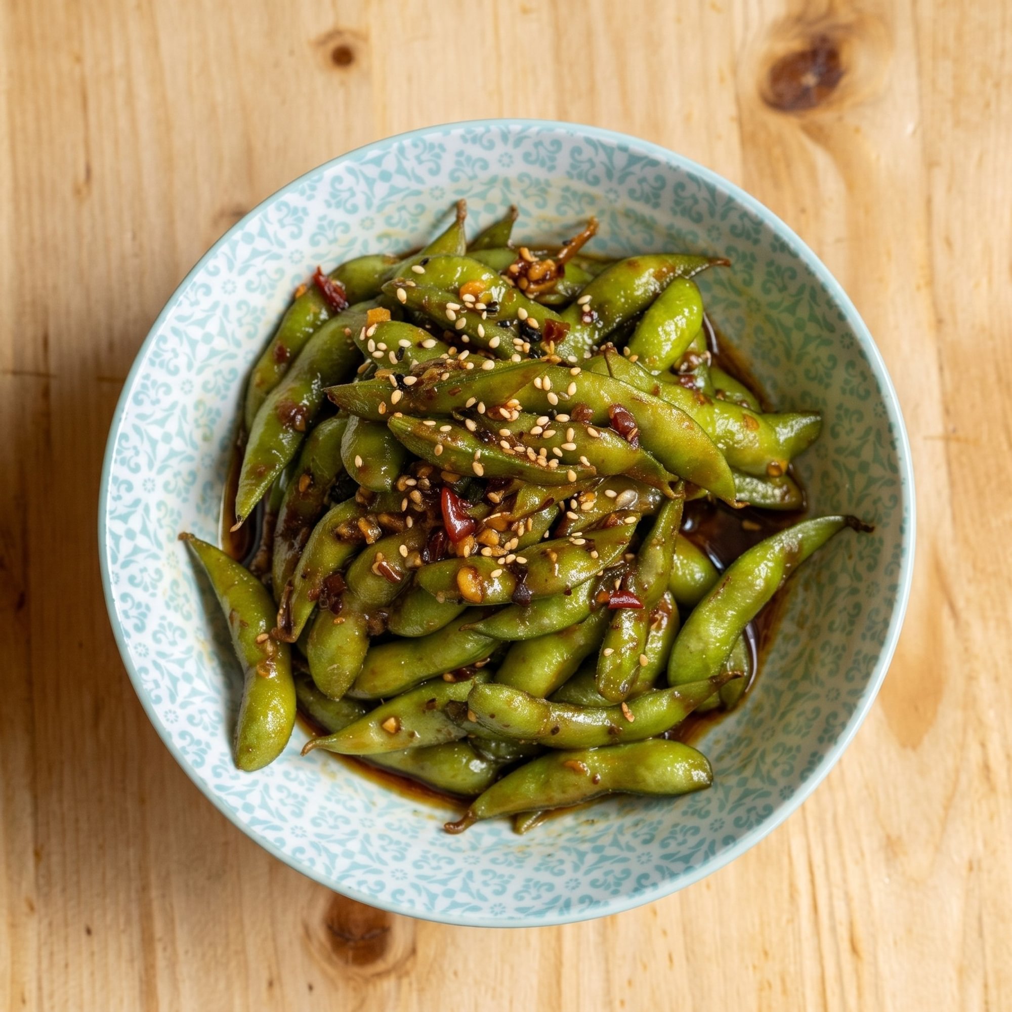 Spicy Edamame