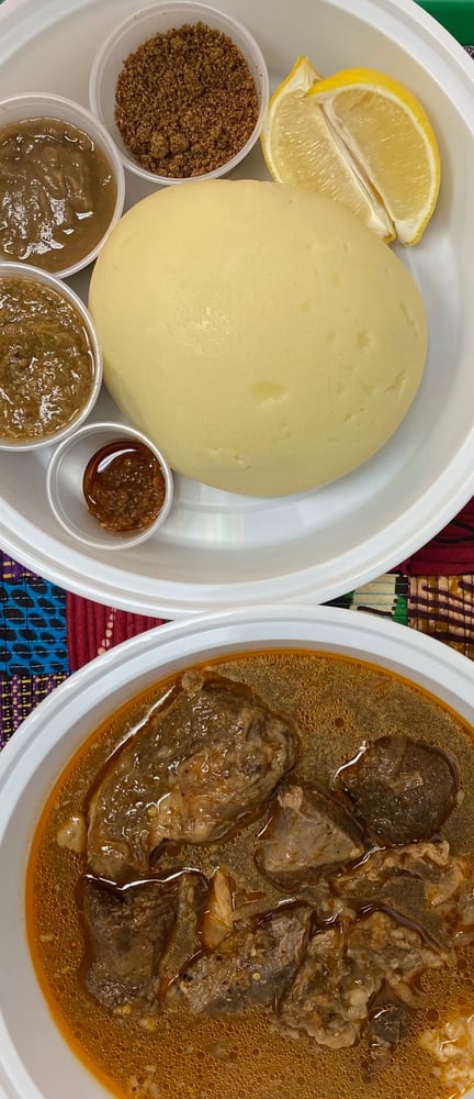 Fufu with Your Choice of Soup
