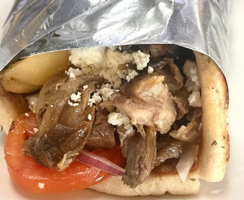 Roasted Lamb Pita
