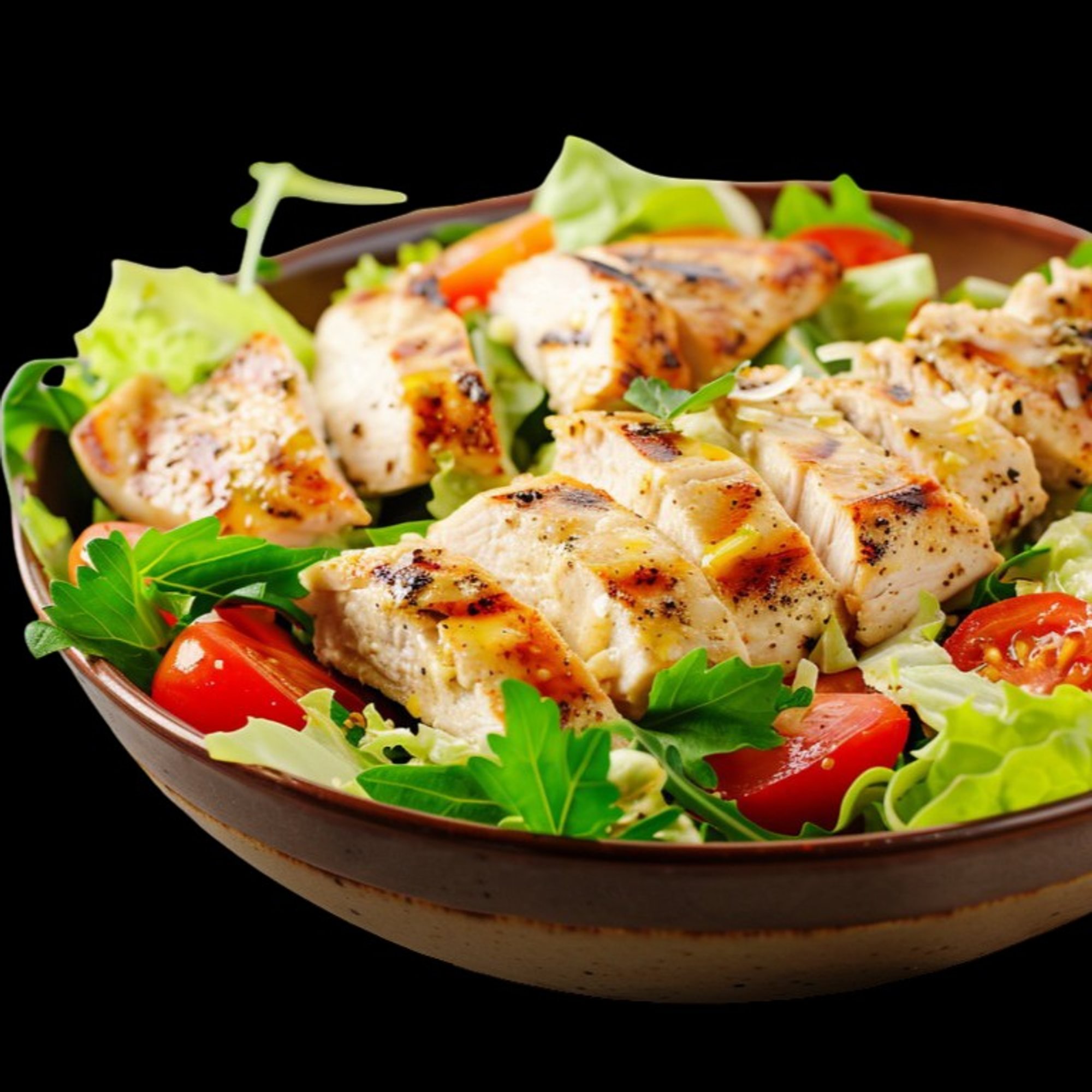 Grilled chicken salad