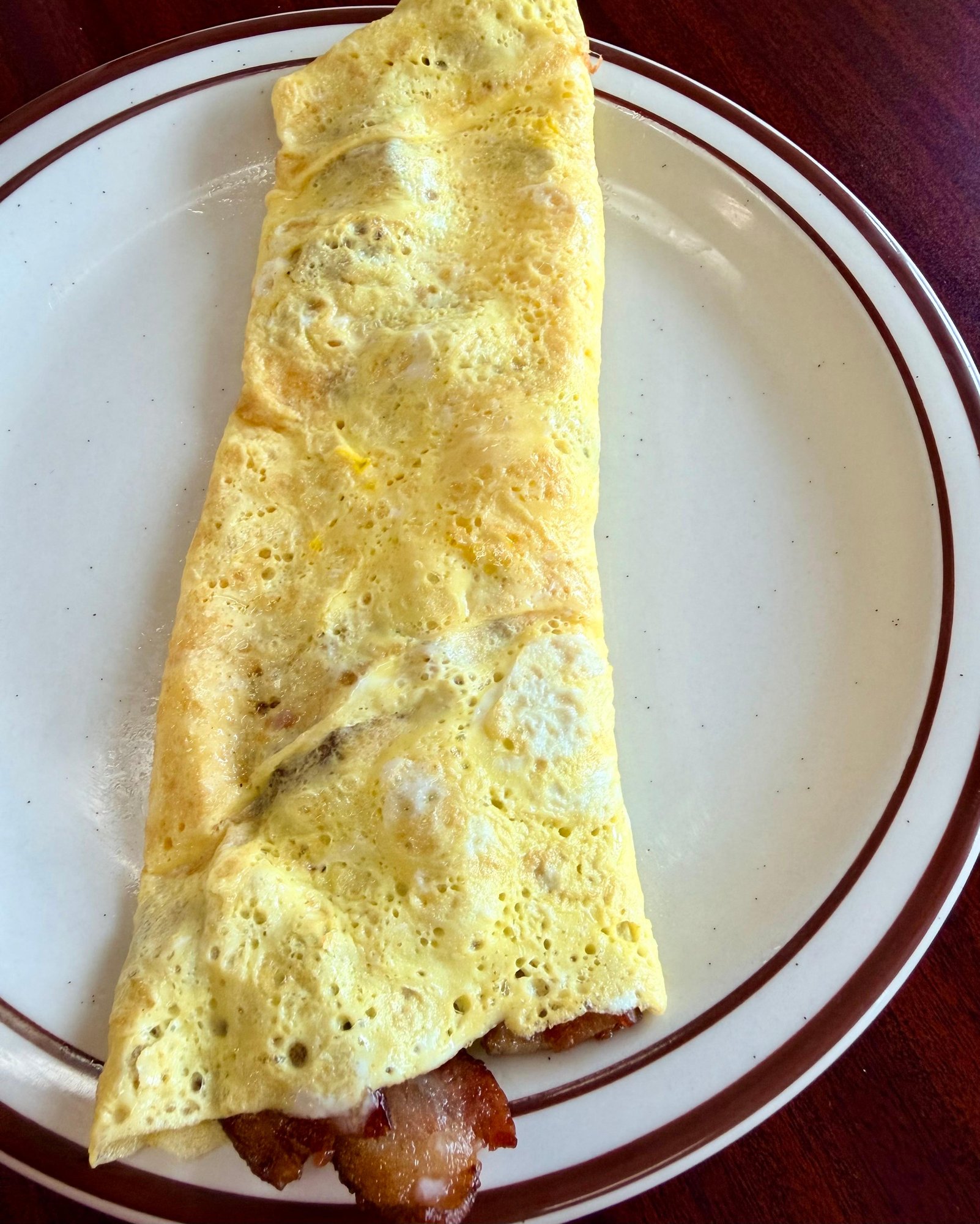 Bacon & Cheese Omelet