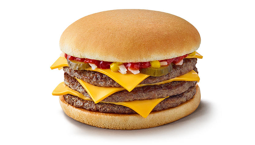Triple Cheeseburger
