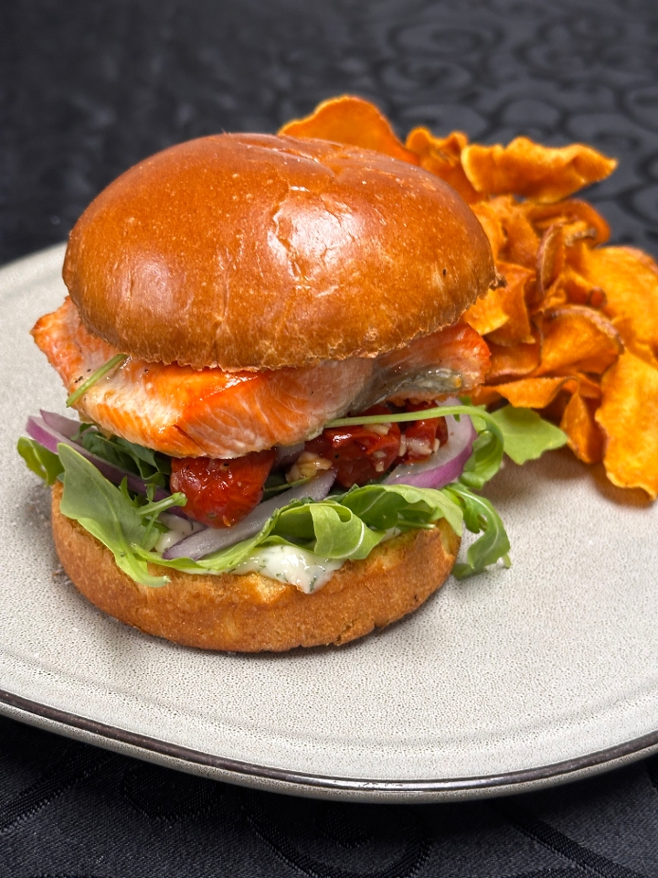 Salmon Burger