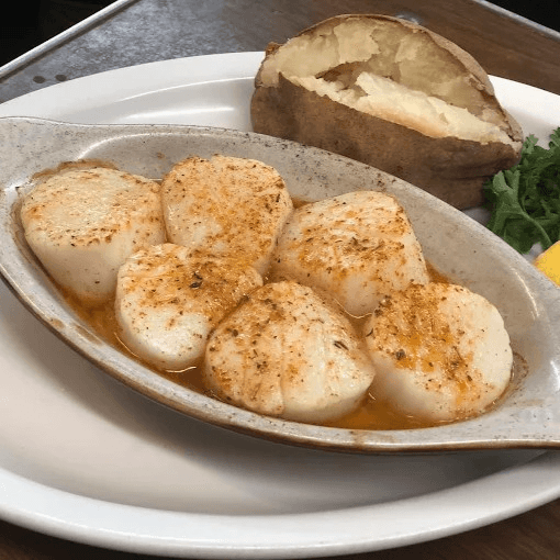 Broiled Scallops