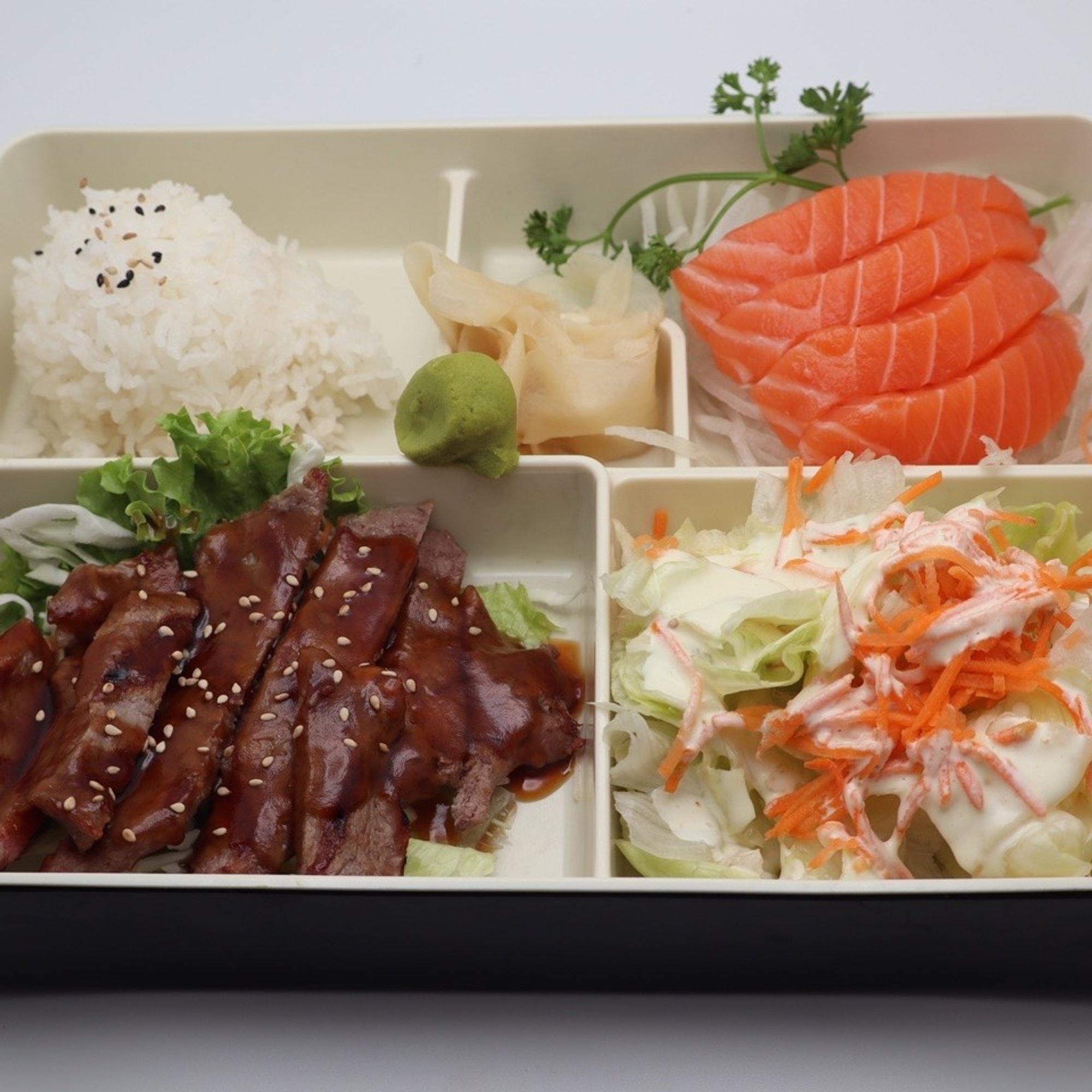2 Item Bento with Sashimi