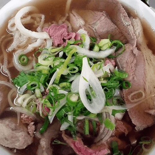 P7. Rare, Tripe, Meatballs Noodle soup (T, S, BV)