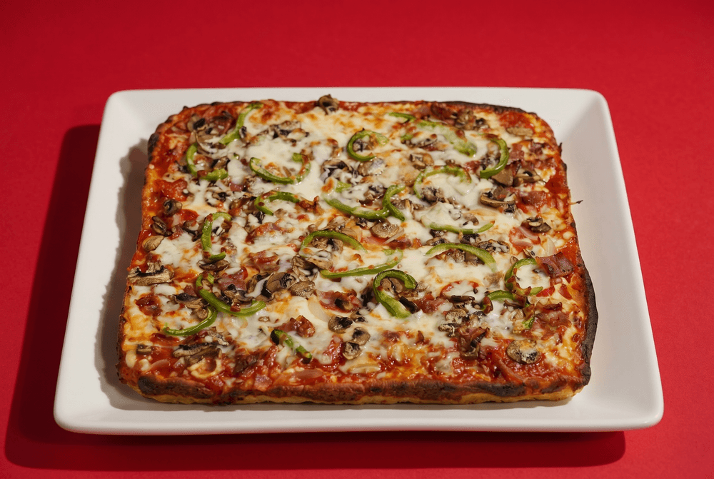 Sicilian Everything Pizza
