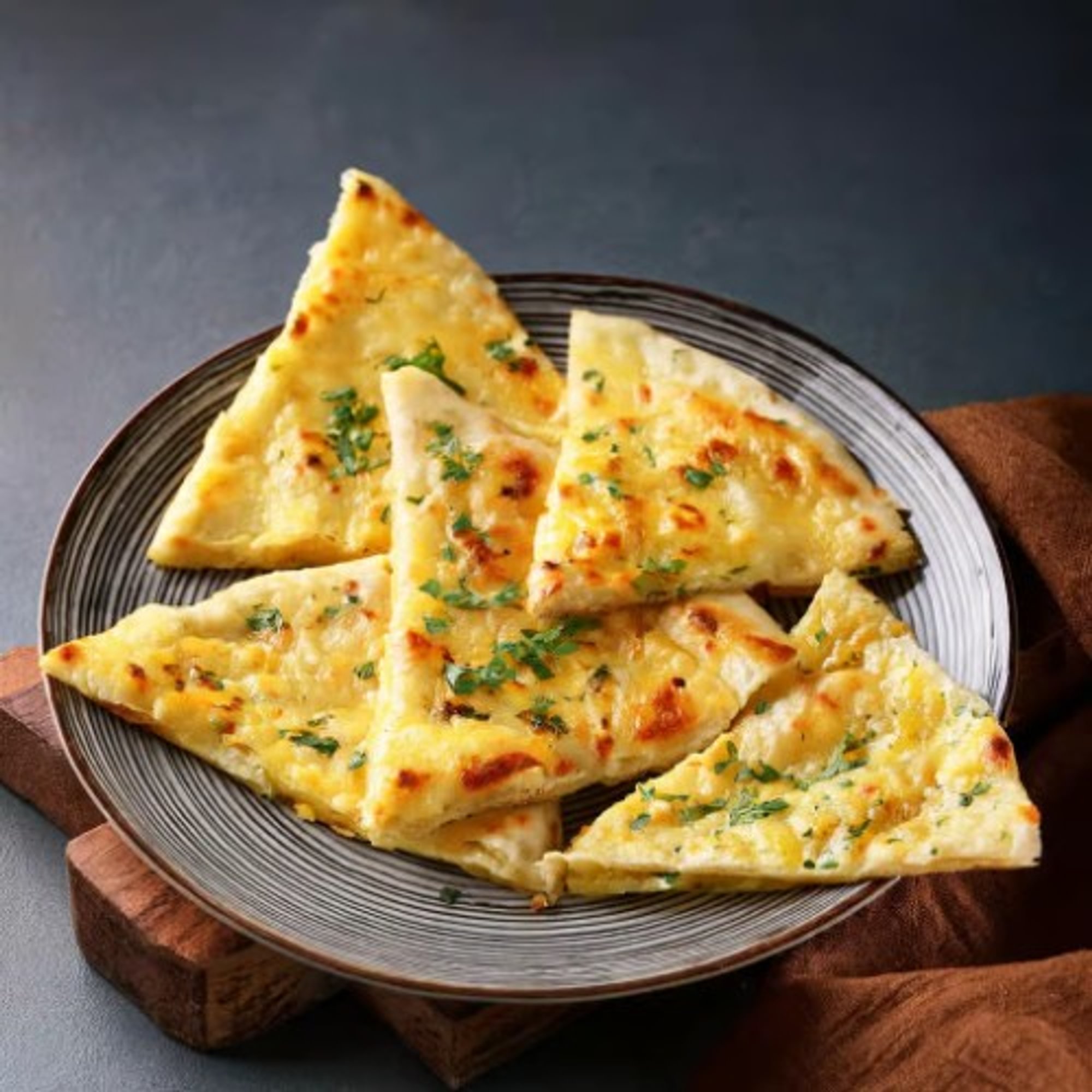 Cheese Garlic Naan