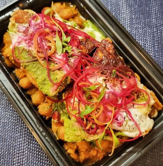 Amritsari Samosa Chaat
