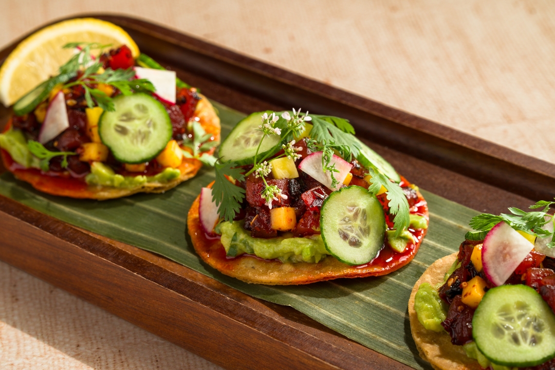 Tuna Tostada