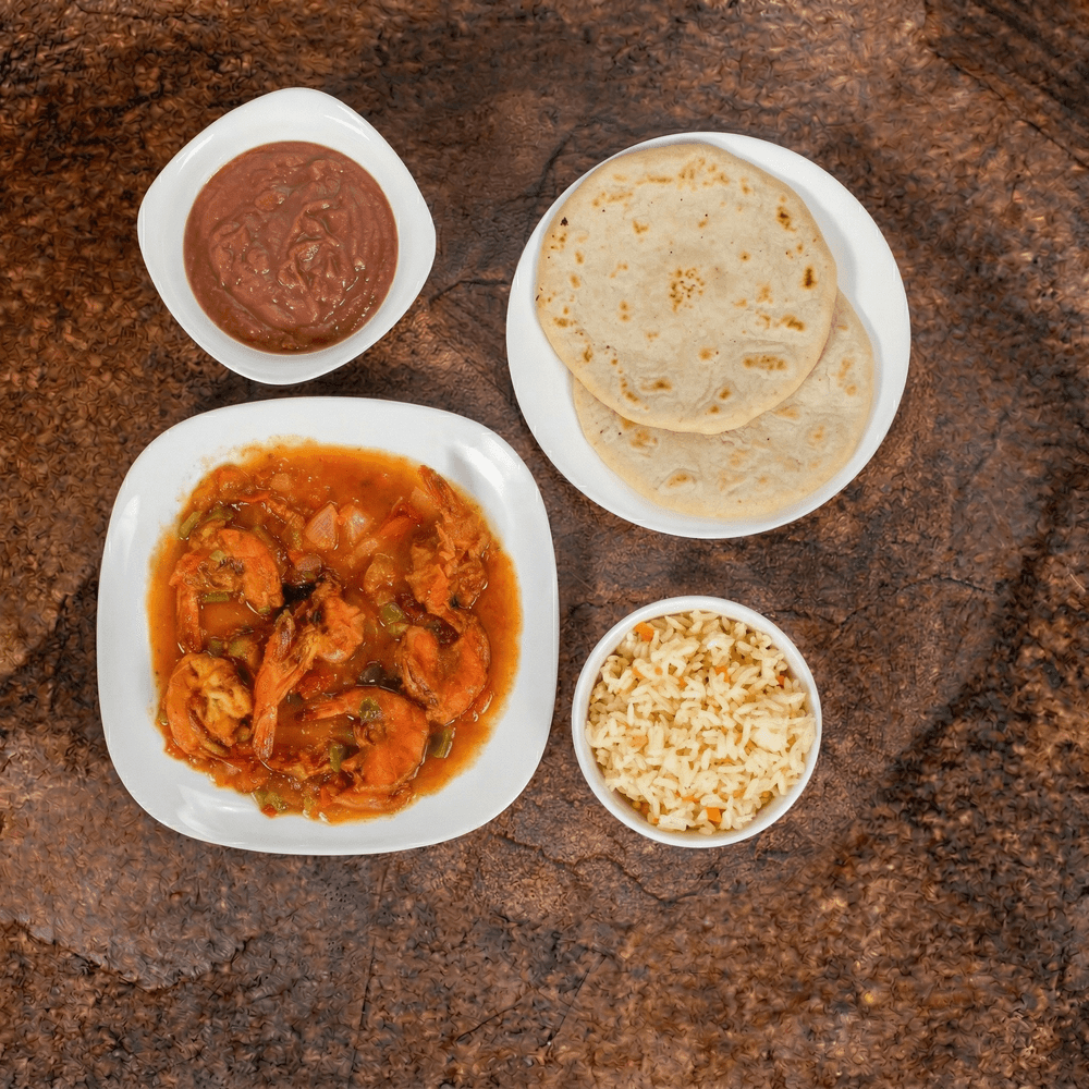 Camarones Entomatados